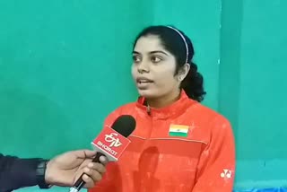 BADMINTON PLAYER AAKARSHI KASHYAP