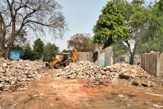 building of British period demolished