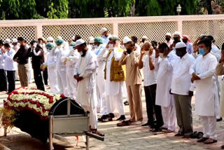 last rites of Padma Shri Fatima