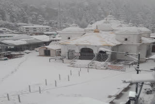 Uttarakashi snow fall