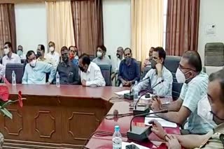 Sirohi news, Sirohi Collector holds meeting