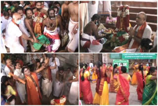 metlotsavam at tirupathi due to annamacharya death anniversary