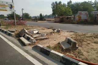 Karnal highways dhaba illegal cuts