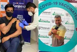 Sonu Sood and Anubhav Sinha gets vaccinated for Covid prevention