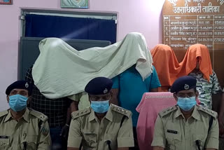 five accused arrested for making extortion in name of Naxalites in jamshedpur