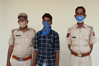 accused of beaten of a man arrested , sikar news