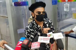 actor Ranveer Singh byte in chennai