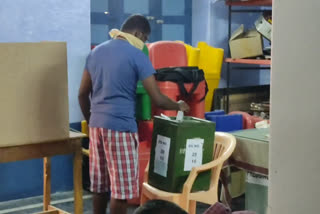 voting going slowly in prakasham district in parishath elections