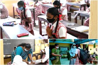 sslc examination begins  kollam sslc exam  vimala hridhaya higher secondary school  എസ്എസ്എല്‍എസി  കൊല്ലത്ത് എസ്എസ്എല്‍സി  പരീക്ഷകള്‍ക്ക് തുടക്കം  വിമലഹൃദയ സ്കൂൾ കൊല്ലം