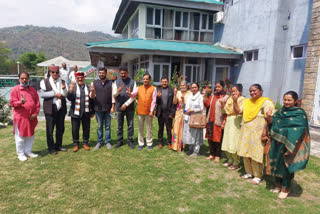 Forest Minister Rakesh Pathania on Dharamshala Municipal Corporation