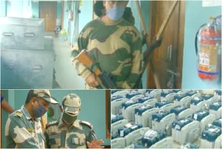 security for voting machines  voting machines stored after voting in malappuram  വോട്ടെടുപ്പ് യന്ത്രങ്ങൾക്ക് ഒരുക്കുന്നത് ത്രിതല സുരക്ഷ  Polling in malappuram