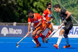 India  Argentina  draw  Hockey  Rupinder Pal Singh  Rajkumar Pal  Varun Kumar  അർജന്‍റീന  ഇന്ത്യ