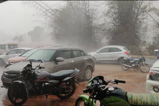 Heavy rain in keshkal