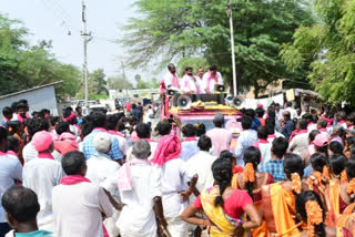 Minister Jagadishwar Reddy's election campaign