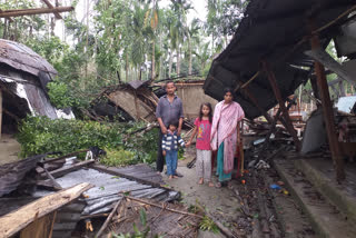 বঙাইগাঁৱত ধুমুহাৰ তাণ্ডৱ