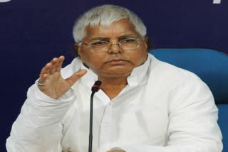 RJD supremo Lalu Prasad Yadav