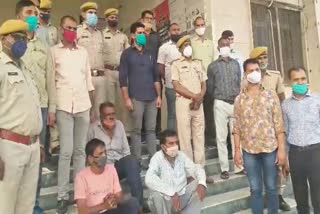 constable arrested  झालावाड़ पुलिस  रुपए दोगुने करने की गिरोह का पर्दाफाश  कांस्टेबल सहित 3 लोग गिरफ्तार  झालावाड़ न्यूज  Jhalawar News  doubling rupees  crime in jhalawar