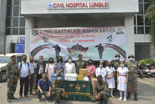 assam rifles medical aid in mizoram