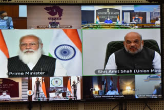 pm modi reviews corona situation with chief ministers of all states