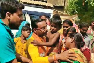 Allegation of beating a child for chanting Joy Sriram in east bardhaman