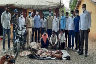 Malegaon: Three poachers arrested, deer meat recovered