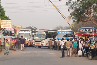 KSRTC Bus Strike of the Third Day
