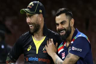 Virat Kohli and Glenn Maxwell