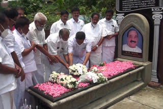 km mani death anniversary  കെ.എം മാണി  KM Mani  കേരള കോണ്‍ഗ്രസ്  jose k mani