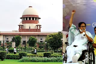 SUPREME COURT  New Delhi  supreme court rejects petition demanding cbi probe into west bengal cm Mamatha leg injury  സുപ്രീം കോടതി വാര്‍ത്ത  മമതാ ബാനര്‍ജിക്ക് പരിക്ക്  ബംഗാള്‍ തെരഞ്ഞെടുപ്പ് വാര്‍ത്ത  പശ്ചിമ ബംഗാള്‍ മുഖ്യമന്ത്രി മമതാ ബാനര്‍ജി  west bengal election news  supreme court news  bengal election news  sc rejects mamatha petition