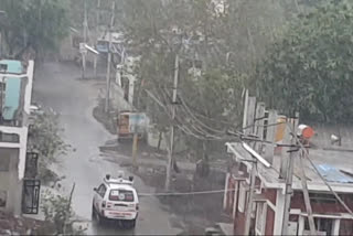 Heavy rain in part of Kalburgi