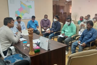 jayashankar bhupalpally collector krishna aditya video conference with officials