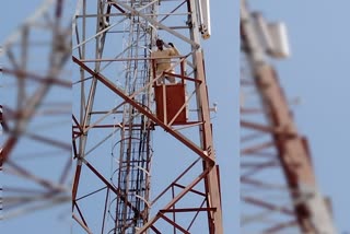 youth climb 120 feet high tower