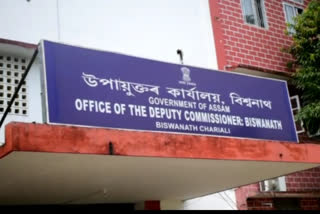 biswanath administration declared two area as containment zone