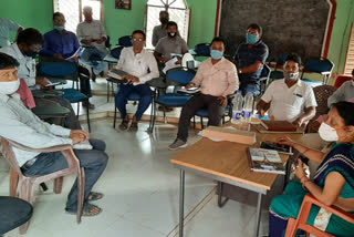 brp and crp review meeting held in dumka