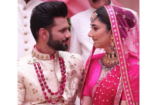 Rahul Vaidya, Disha Parmar spark off wedding rumours with music video pic