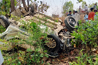 four died in a road accident in giridih