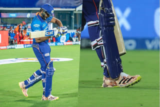 Rohit Sharma Wears Special Shoes