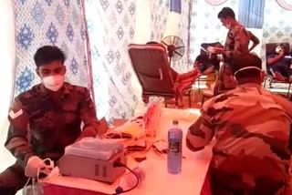 dwarka blood donation for army persons in delhi