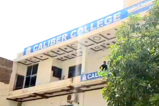 Hanumangarh Caliber College case,  Caliber College Case SFI Movement