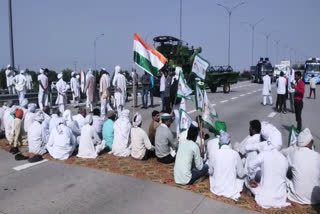 Palwal farmers blocked KMP-KGP, पलवल किसान जाम केएमपी-केजेपी