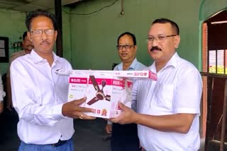 fan and inverter distributed in sivsagar district jail