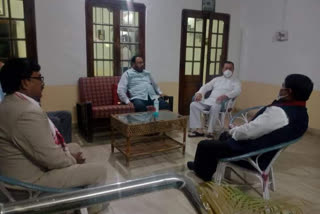 agp leaders visited  Ranjan Gogoi home in dibrugarh