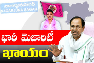 cm kcr hope on nagarjuna sagar by election won and mejority