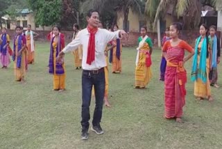 BODO TRADITIONAL DANCE WORKSHOP AT BOKO