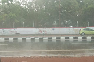 Early morning rain in Madurai