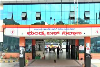 private buses continuous operation in mandya
