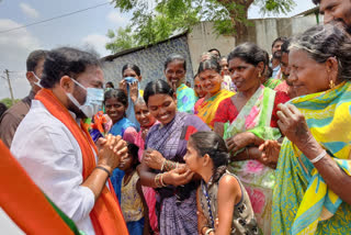 Union Home Minister Kishan Reddy campaign at sagar by election