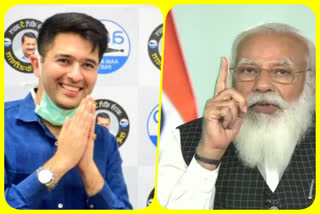 raghav chadha letter to pm modi over corona vaccine