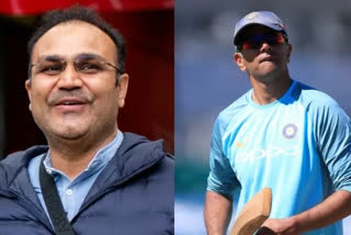 I have seen Rahul Dravid get angry, once he stormed back at MS Dhoni: Virender Sehwag