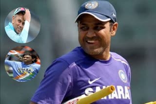 When Rahul Dravid lost cool on young MS Dhoni: sehwag told the story